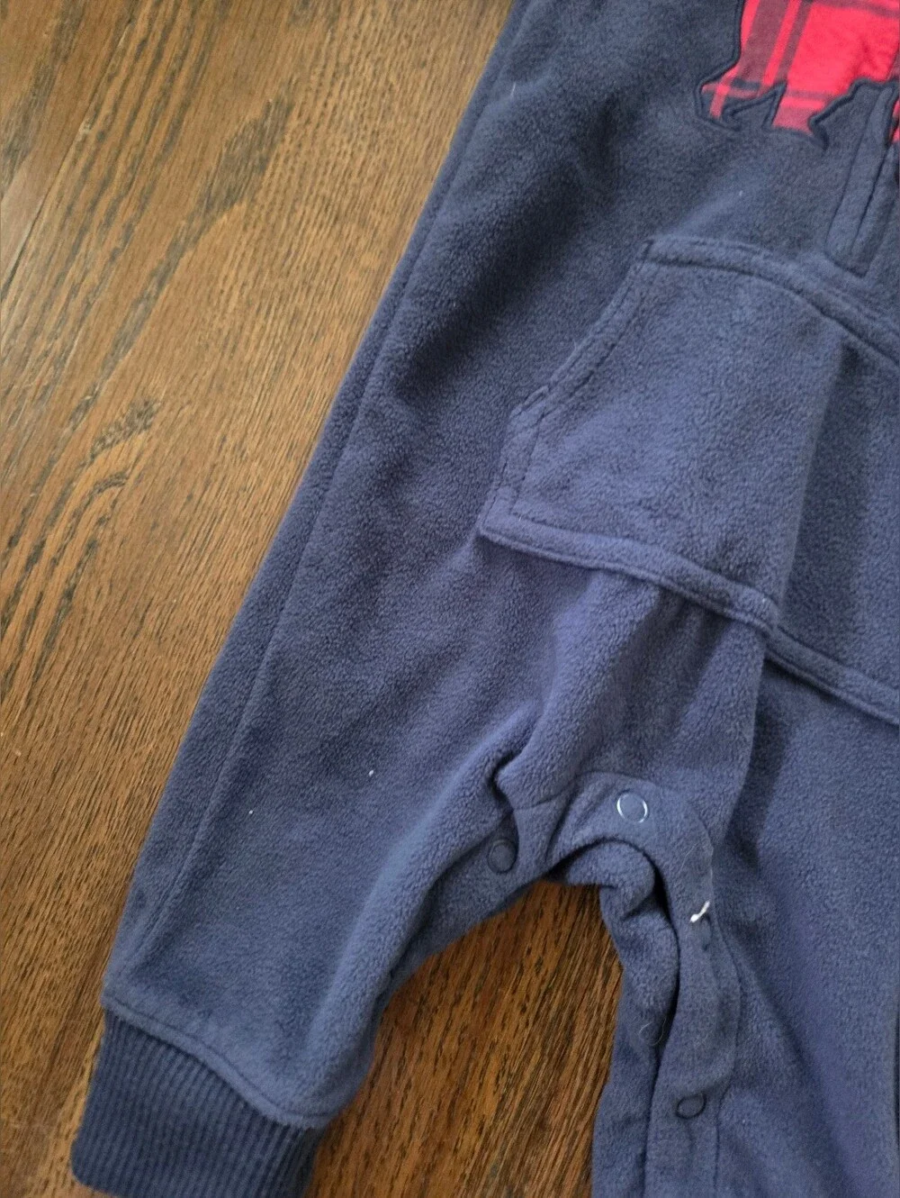 Carters Boys 3M Fleece Bear Romper